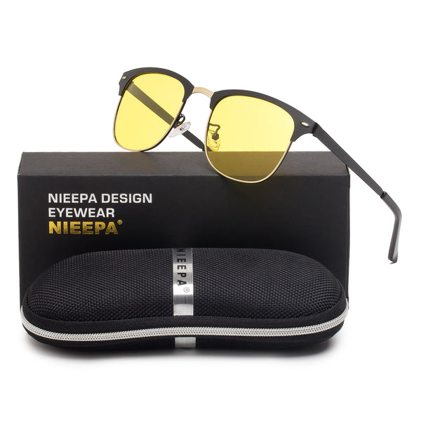  NIEEPA Aviator Polarized Sunglasses Mens Al-Mg