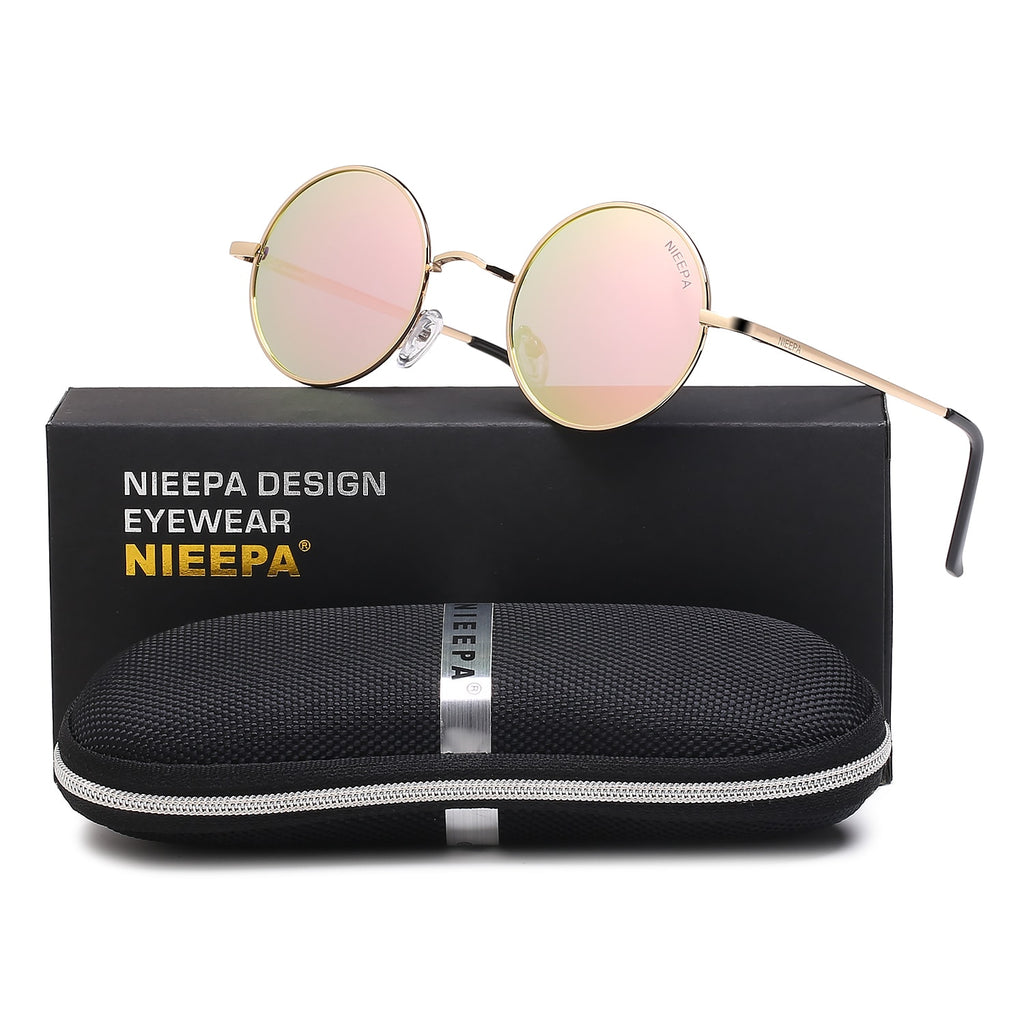 John Lennon Vintage Round Polarized Sunglasses Small Circle Glasses –  NIEEPA Sunglasses Store